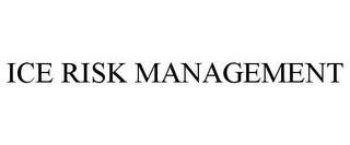 ICE RISK MANAGEMENT trademark