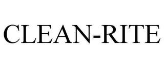 CLEAN-RITE trademark