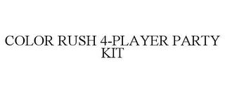 COLOR RUSH 4-PLAYER PARTY KIT trademark