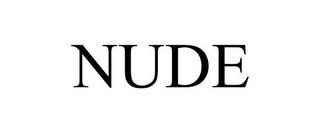 NUDE trademark