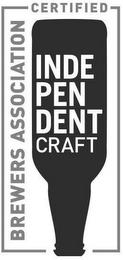 BREWERS ASSOCIATION CERTIFIED INDEPENDENT CRAFT trademark