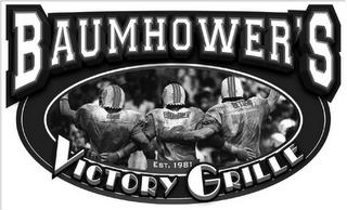 BAUMHOWER'S VICTORY GRILLE EST. 1981 trademark