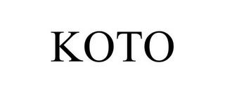 KOTO trademark