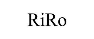 RIRO trademark