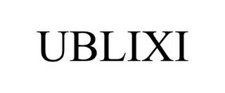 UBLIXI trademark