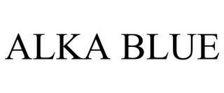 ALKA BLUE trademark