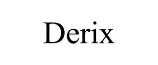 DERIX trademark