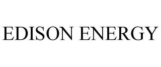 EDISON ENERGY trademark