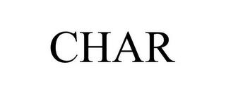 CHAR trademark