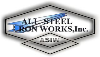 ALL STEEL IRON WORKS, INC. ASIW trademark