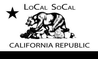 LOCAL SOCAL CALIFORNIA REPUBLIC trademark