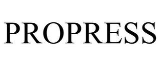 PROPRESS trademark