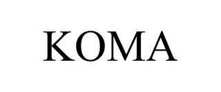 KOMA trademark