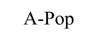 A-POP trademark