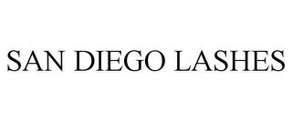 SAN DIEGO LASHES trademark