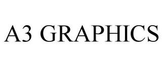 A3 GRAPHICS trademark