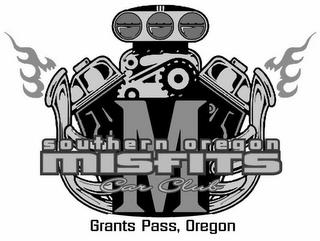 M SOUTHERN OREGON MISFITS CAR CLUB GRANTS PASS, OREGON trademark