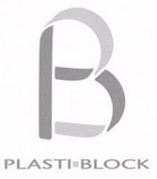 B PLASTI-BLOCK trademark