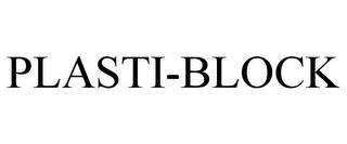 PLASTI-BLOCK trademark