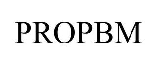 PROPBM trademark