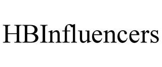 HBINFLUENCERS trademark