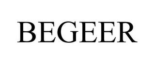 BEGEER trademark