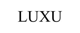 LUXU trademark