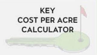 KEY COST PER ACRE CALCULATOR trademark