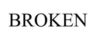 BROKEN trademark