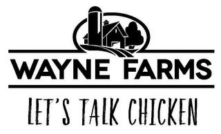 WAYNE FARMS LET'S TALK CHICKEN trademark