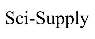 SCI-SUPPLY trademark