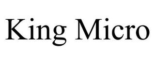 KING MICRO trademark