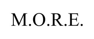 M.O.R.E. trademark