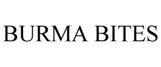 BURMA BITES trademark