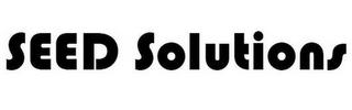 SEED SOLUTIONS trademark