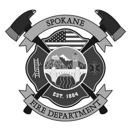 SPOKANE FIRE DEPARTMENT EST. 1884 trademark