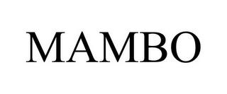 MAMBO trademark