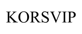 KORSVIP trademark