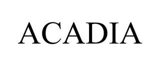 ACADIA trademark