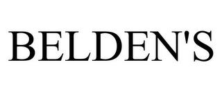 BELDEN'S trademark