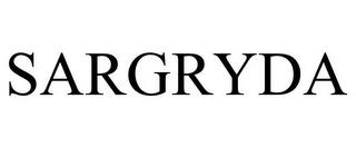 SARGRYDA trademark