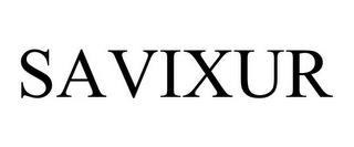 SAVIXUR trademark