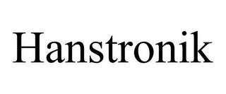 HANSTRONIK trademark