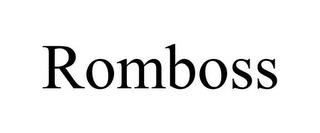 ROMBOSS trademark