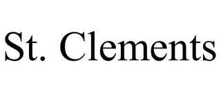 ST. CLEMENTS trademark