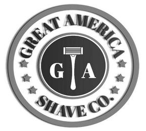 GREAT AMERICA G A SHAVE CO. trademark