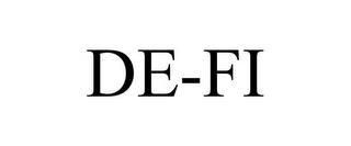 DE-FI trademark