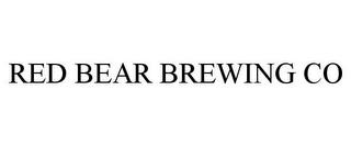 RED BEAR BREWING CO trademark