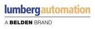 LUMBERGAUTOMATION A BELDEN BRAND trademark