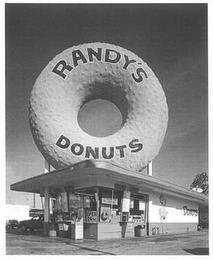 RANDY'S DONUTS L OPEN 24 HR. RANDY'S DONUTSUTS trademark